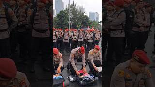 PASUKAN BARET MERAH TAPI BUKAN TNI #reserse #polisi #polri #shortvideo