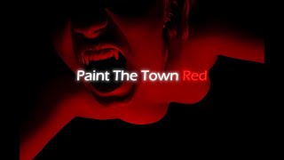 doja cat - paint the town red  // slowed + reeverb