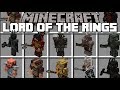 Minecraft LORD OF THE RINGS MOD / FIGHT AND DEFEND YOUR VILLAGE FROM MOBS!! Minecraft