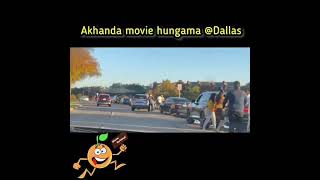#akhanda   USA lo movie Scene full traffic 🚦 on movie hall #itsmehemanth #4mm
