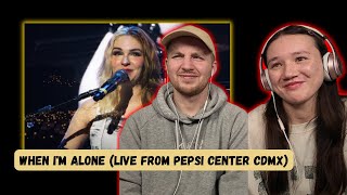 The Warning - When I'm Alone (Live from Pepsi Center CDMX) REACTION