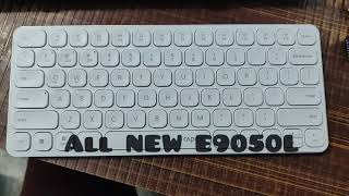 New Rapoo E9050L multi device Keyboard Unboxing