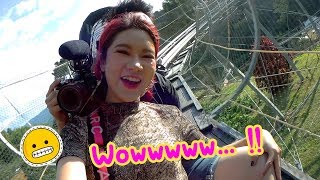 เที่ยวเชียงใหม่ เสียวจังจะพี่จ๋า lโป่งแยง จังเกิ้ล lPongyang Jungle Coaster Zipline