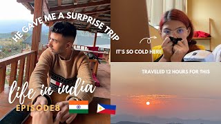 MY INDIAN BOYFRIEND GAVE ME A SURPRISE TRIP | Life in India 🇮🇳 EP. 8