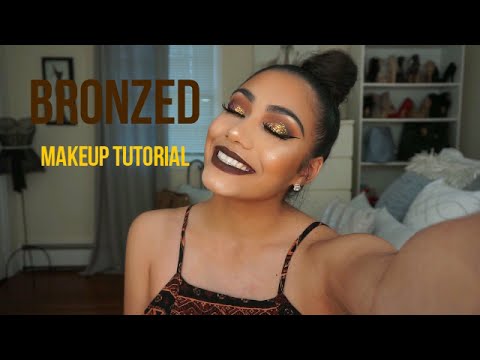 Bronze Makeup Tutorial 2016 Youtube