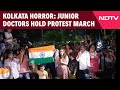 Kolkata Rape-Murder: Junior Doctors Stage Protest Outside Swasthya Bhawan