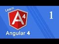 Angular 4 Tutorial - Installation #1