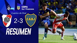River Plate 2-3 Boca Juniors | #CopaLPF | Resumen | Cuartos de final