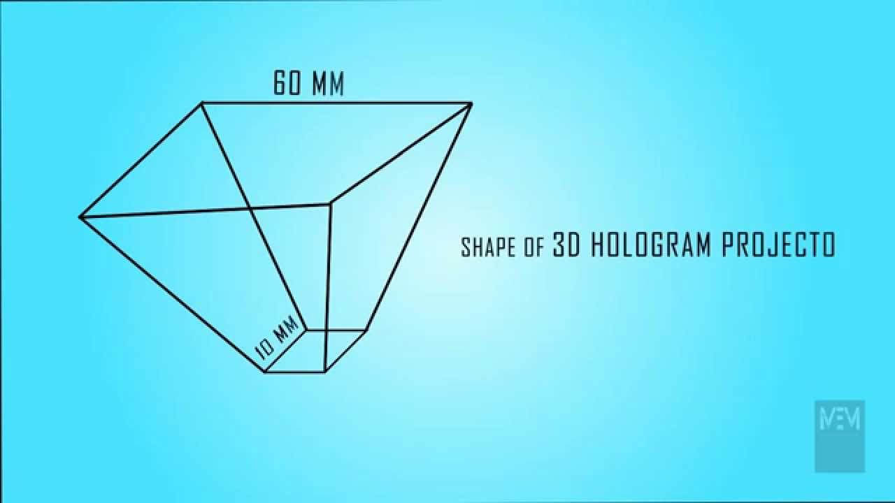 Diy 3d Hologram Projector Youtube