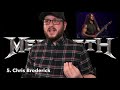 megadeth guitarists ranked