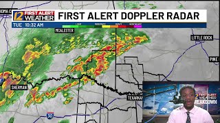 First Alert Meteorologist CJ Cartledge discusses upcoming rain showers!