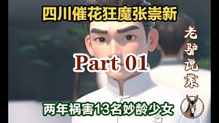 四川摧花狂魔张崇新 01 | 两 年残害 13 名女性的血腥真相 | 午夜驴真实刑侦案件解说