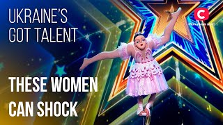 💅Unusual Talents By Ukrainian Women 💪 | Surprise Auditions | Got Talent 2023