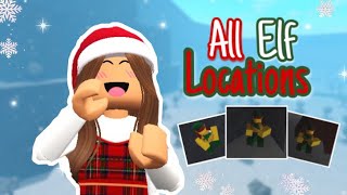 All Bloxburg Elf Locations! (2021)🎄 | ROBLOX Bloxburg | HawleeOllie