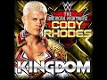 Cody Rhodes WWE Theme Song - KINGDOM by DownStait