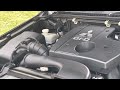 Mitsubishi Shogun Engine start sound. 4M41 Turbo sound.