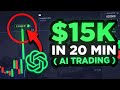 FREE AI TRADING BOT EARNED $15,000 IN 20 MINUTES | POCKET OPTION BOT | BINARY OPTION STRATEGY