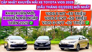 ✅ĐẦU XUÂN, TOYOTA VIOS 2025 [XẢ KHO LÔ XE THÁNG 02/2025!] - GIÁ LĂN BÁNH XE VIOS MỚI NHẤT HÔM NAY!!✅