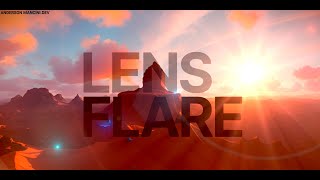 [ Ultimate Lens Flare ] React Three Fiber Post processing
