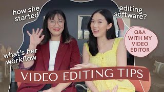 Q&A With My Video Editor | Camille Co
