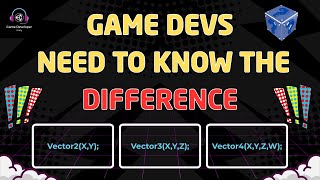 Unity Vectors EXPLAINED: When to Use Vector2, Vector3 & Vector4 #unitygameengine #unityinterview