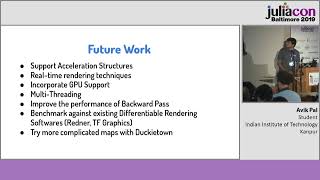 Differentiable Rendering and Its Applications in Deep Learning | Avik Pal | JuliaCon 2019