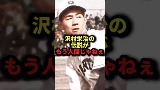 沢村栄治の伝説がもう人間じゃねぇ #野球#沢村栄治#野球解説