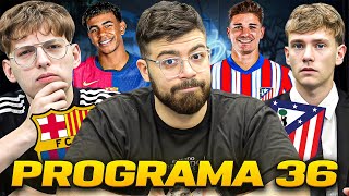 BARCA O ATLETI? + MEJOR EQUIPO DEL AÑO? + TUTTI FRUTTI ft. LA COBRAA - PROGRAMA 36