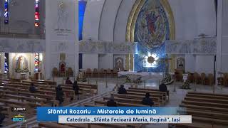 Iași (catedrală): Sfânta Liturghie și Sfântul Rozariu în direct (joi, 31 octombrie 2024)