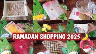 Ramadan Shopping 2025🌙 | Pre Ramadan Shopping saving world sy ki hai