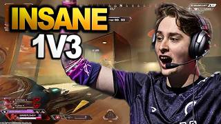 Zer0 Pulls Off an INSANE 1v3 in ALGS Tourney & Leaves Everyone SPEECHLESS!!