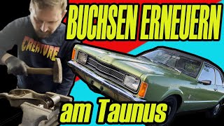 QUÄLEREI mit den Querlenkern! Zerlegung der FORD TAUNUS Achse TEIL2. REALTALK zu den alten FORD.