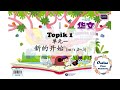 Topik 1 ~ Buku Teks Tahun 1 (ms 2-3) 新的开始