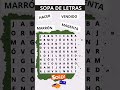 Resuelve esta SOPA de LETRAS