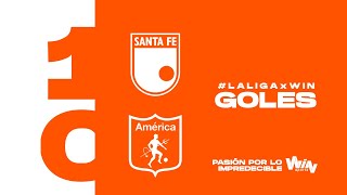 Santa Fe vs. América (goles) | Liga BetPlay Dimayor 2024- 1 | Fecha 18
