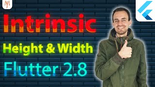 Flutter Tutorial - Intrinsic Height & Intrinsic Width Widgets [2022]