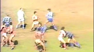 "The police are out here now" All In Brawl - Mascot v Carrington - C Grade Rugby League 1985