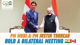 G20 Summit Delhi: PM Modi convenes a bilateral meeting with PM of Canada, Justin Trudeau