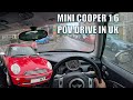 Driving a Mini Cooper in England | POV DRIVE & Walk-Around