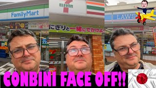 Konbini Face Off - What is the Best Japanese Convenience Store? #konbini #japan #familymart