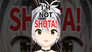 I'm not SHOTA #shorts【鈴木勝/にじさんじ】