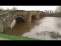 new flood warning for north wales with heavy rain.