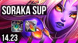 SORAKA & Xayah vs AURORA & Ezreal (SUP) | 2/2/14 | NA Grandmaster | 14.23