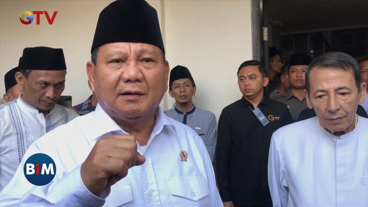 Didampingi Sejumlah Tokoh, Prabowo Subianto Kunjungi Habib Luthfi Di ...