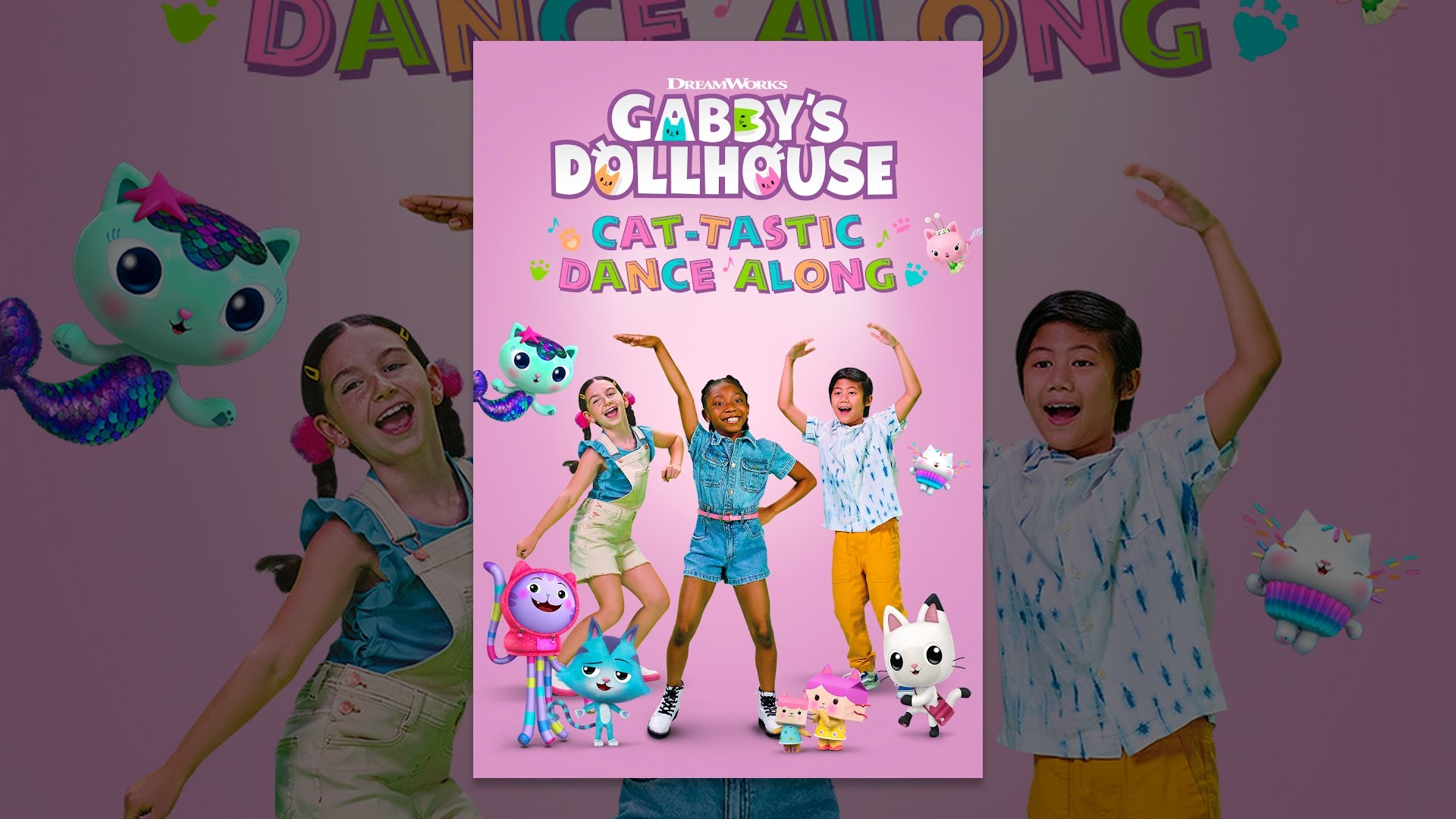 Gabby's Dollhouse: Cat-Tastic Dance Along - YouTube