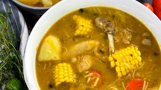 MAKE CHICKEN SOUP: JAMAICAN STYLE || THATNURSECANCOOK