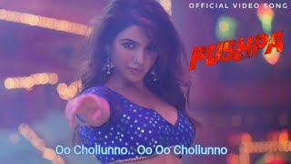 Oo Chollunno.. Oo Oo Chollunno (Malayalam) Video_Pushpa Songs _ Allu Arjun_ Rashmika _DSP _ Ramya