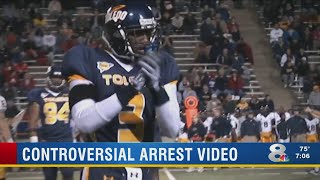 Arrest video of former Bucs player goes viral