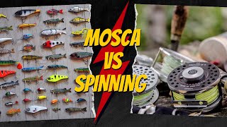 Pesca trota fario in torrente - mosca vs spinning