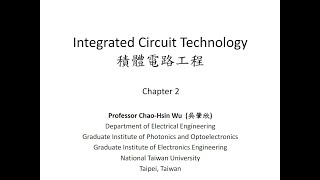 [20230306]CH2.Modern CMOS Technology - 2